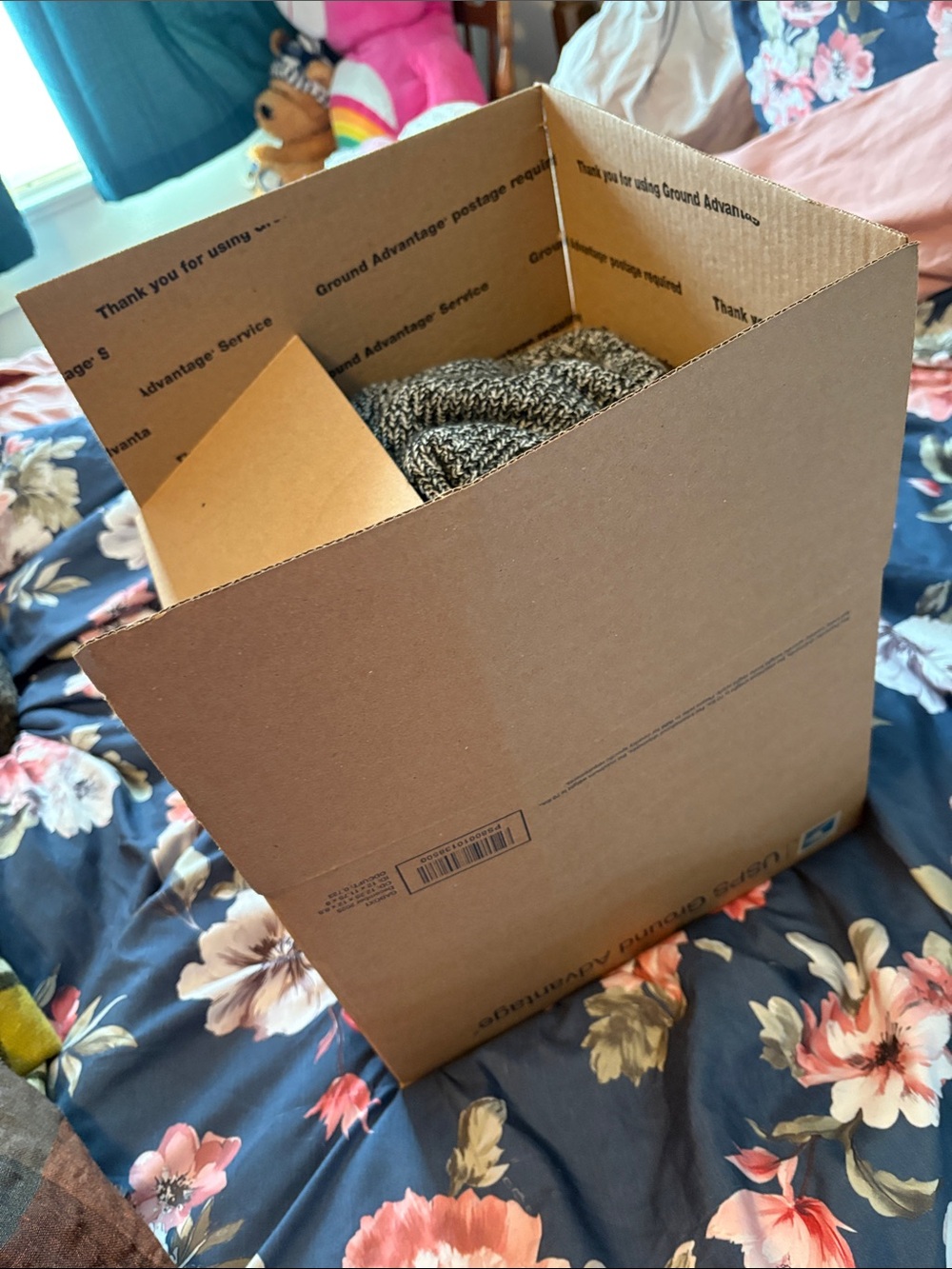 Bundle of clothes whole box full